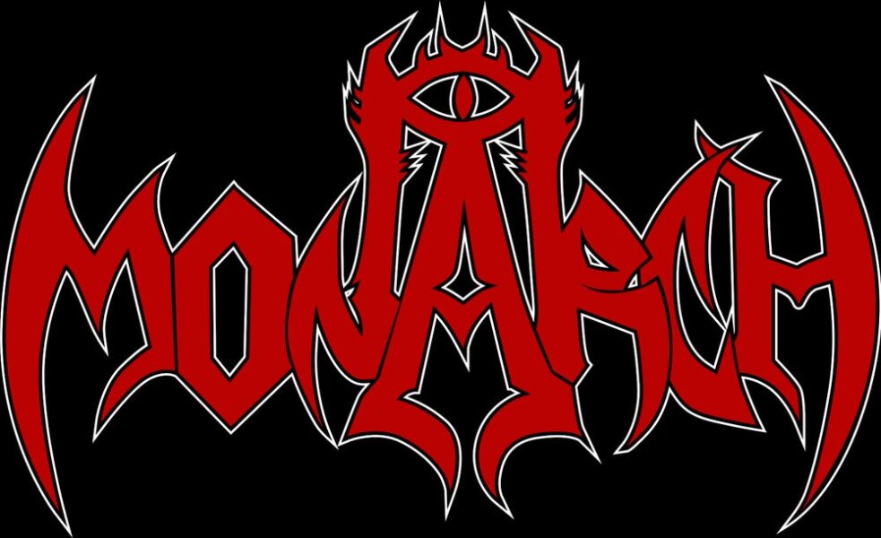 MONARCH BAND LOGO RED